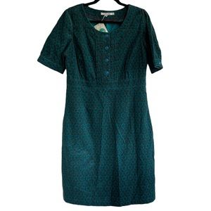 Boden Corduroy Blue Dress